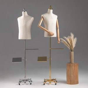 Maniquí de <span class=keywords><strong>hombre</strong></span> de alta calidad con pantalones, modelo de traje de estante, maniquí masculino para exhibición de vestidos de traje - Product Image 2