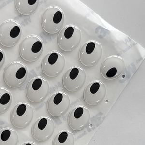 Decalcomania autoadesiva in plastica con stampa di giocattoli epossidici di alta qualità - Product Image 1