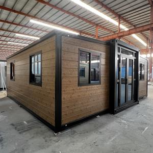 منزل مسبق الصنع صغير 20 قدم و40 قدم بغرفتين وثلاث وأربع وخمس غرف نوم، منزل حاوية قابل للطي وقابل للتوسيع، فيلا فاخرة مسبقة الصنع - Product Image 3