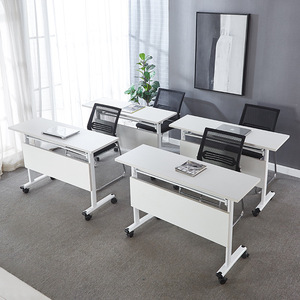 Table d'entraînement pliante pour personnel table de conférence mobile table de bar d'épissure de <span class=keywords><strong>bureau</strong></span> simple - Product Image 2