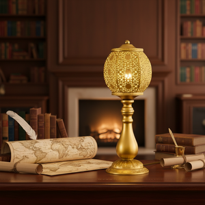 Lampe <span class=keywords><strong>de</strong></span> <span class=keywords><strong>table</strong></span> <span class=keywords><strong>en</strong></span> <span class=keywords><strong>mosaïque</strong></span> turque <span class=keywords><strong>en</strong></span> fer forgé, faite à la main, style europé<span class=keywords><strong>en</strong></span>, avec source lumineuse LED à alimentation CA pour salon et chambre à coucher (vente <span class=keywords><strong>en</strong></span> gros) - Product Image 3