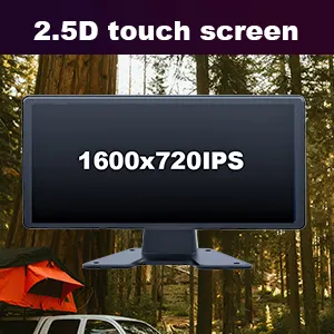 Автомобильный видеорегистратор, 12 дюймов, сенсорный экран, 4 канала, 360 градусов