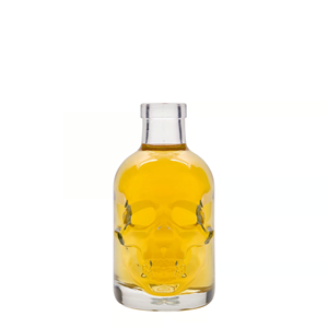 Botella de Vidrio de 200 ml con Diseño de <span class=keywords><strong>Calavera</strong></span> - Product Image 2