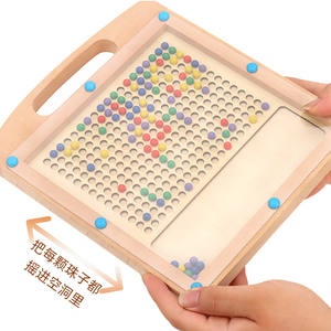 Heiße pädagogische DIY Kreativität Zeichnung Spielzeug Magnetic Tablet Puzzle Spielzeug Zeichenbrett für Kinder und Vorschule - Product Image 4