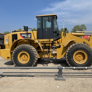 Cargadora de ruedas Cat 966h de segunda mano con motor diésel CAT y caja de cambios de buena calidad en venta - Product Image 5