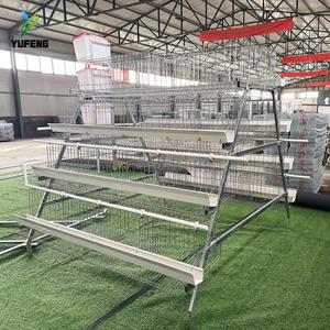 Gabbia per Galline Ovaiole a 4 Livelli Tipo A, Alta Capacità per Oltre 10.000 Uccelli, Salvaspazio, con Abbeveratoio Automatico - Product Image 2