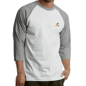 Camisa de manga larga personalizada para hombre, 100% algodón, gruesa, estilo otoñal, producto de moda, camiseta de manga larga en venta - Product Image 6