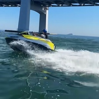 Équipement de jeu pour parc aquatique Petite vitesse Jet Car New Energy Jet Boat Wave Boat Jet Ski