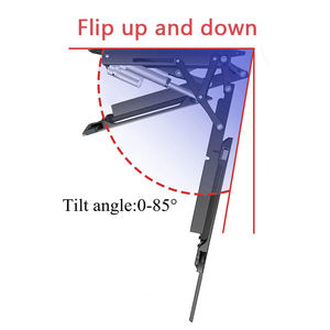 جهاز تليفزيون NBJOHSON قابل للطي والطي والاقلب والتحكم عن بعد والتعديل المتعدد الاتجاهات يتم تركيبه بالسقف - Product Image 2