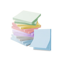 BonVada T2 Blocs-notes autocollants super adhésifs en papier, couleurs vives personnalisables, logo personnalisé, plusieurs tailles, échantillon rapide