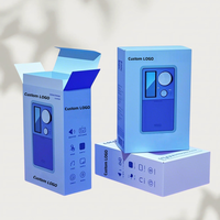 Caja de Papel Rígido Personalizada, Embalaje de Cartulina Blanca de Alto Brillo para Accesorios Electrónicos, Cables de Datos, Bancos de Energía