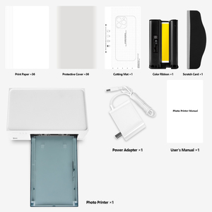 Xách tay mini Pocket ảnh DIY điện thoại di động máy in da cho Hydrogel phim bảo vệ màn hình máy cắt - Product Image 6