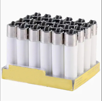 Briquet en plastique à clip réutilisable avec logo personnalisé, autre briquet, flamme au gaz, silex, pour cadeau de la Saint-Valentin
