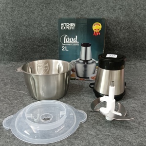 Venta al por mayor HF Kitchen Expert Multifuncional Acero inoxidable 2L/3L Picadora de carne - Product Image 5