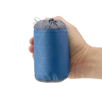 Oreiller de camping gonflable portable avec mousse à haute résilience |   Revêtement en polyester/PVC Peach