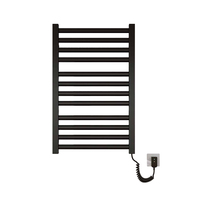 Sèche-serviettes électrique mural programmable 220V, radiateur chauffant pour salle de bain