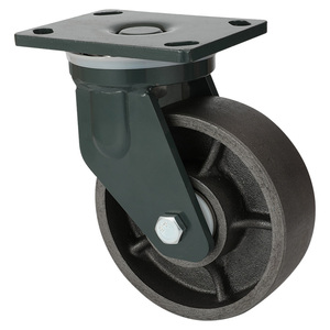 2000KG Heavy Duty <strong>Caster</strong> Wheel ALL <strong>Iron</strong> Transport Equipment Parts Workbench <strong>Caster</strong> - Product Image 6