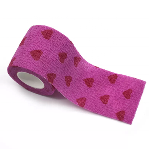 En gros Auto-Adhésif Non Tissé Élastique Vet Wrap Chien Patte Bandage Vetraps Cohésif Bandage Cinta Vendaje <span class=keywords><strong>Vetrap</strong></span> - Product Image 6