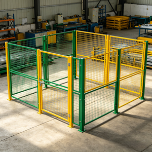 Barrière de sécurité modulaire pour entrepôt, pour la séparation des marchandises palettisées et l'aménagement de l'entreposage - Product Image 4