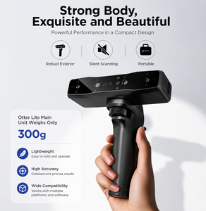 Creality Lite 3D เครื่องสแกนแบบพกพาไร้สาย 0.05 มม. สแกนสีเต็มรูปแบบ ป้องกันการสั่นไหว Lite Wireless เครื่องสแกนไร้สายแบบพกพา - Product Image 3