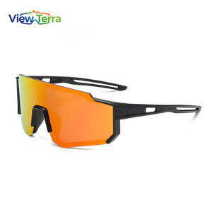 Nouveauté Lunettes de soleil de sport de plein air à monture large, polarisées, anti-reflets, UV400, photochromiques, pour le vélo - Product Image 1