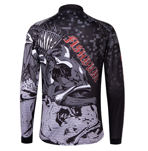 Venta al por mayor anti-ultravioleta UPF 50+ traje de pesca de manga larga transpirable de secado rápido pesca de los hombres <span class=keywords><strong>ca</strong></span> - Product Image 1