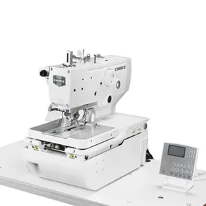 Gc9820-02 occhiello elettronico Jeans pulsante Holer macchina superiore e inferiore filo Trimmer macchine per cucire