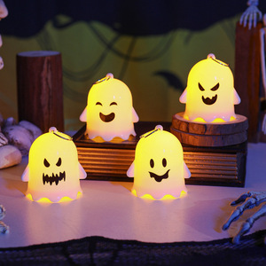 Nuevas Decoraciones de Halloween, Lindos Fantasmas de Plástico con Luz Nocturna, Adornos Colgantes para Fiestas de Disfraces, Regalos de Vietnam - Product Image 4