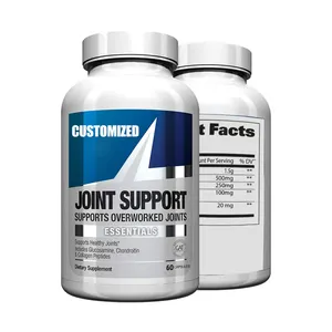 OEM Glucosamine Chondroitin with Collagen Peptides & Hyaluronic Acid Joint Support Capsules