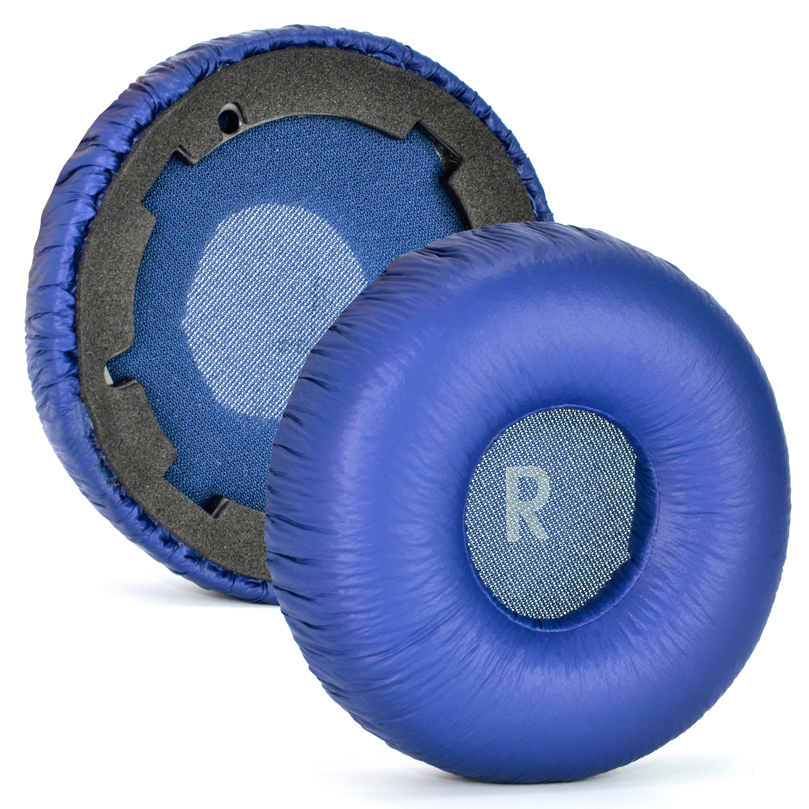 Almohadillas azules para auriculares