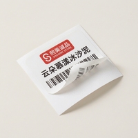 Autocollants adhésifs imperméables personnalisés, étiquettes de code-barres, rouleaux d'étiquettes pour l'emballage des produits, autocollants de logo