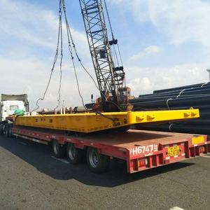 Mafi 60ft 100t סופר כבד קיבולת שטוח רולר חצי קרוון משאית חומר פלדה קרוון - Product Image 3