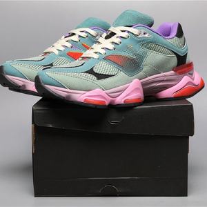 Nouvelles Chaussures de Course Hiver 9060 Designer Homme Femme Bleu Sel de Mer Bois Flotté Plateforme Baskets Sneakers - Product Image 5