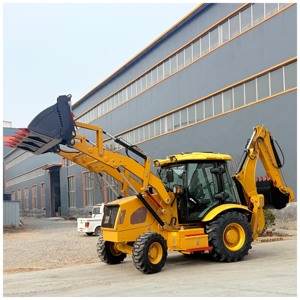 <span class=keywords><strong>Retroexcavadora</strong></span> Agrícola con Cabina ROPS, Tracción en las 4 Ruedas, Maquinaria de Construcción para <span class=keywords><strong>Alquiler</strong></span>, Ahorra Costos - Product Image 4