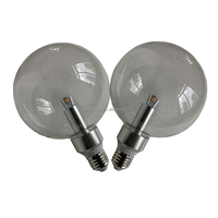 Ampoule G125 AC/DC85-265V 3W 5W Aluminium + Verre clair Ampoule Led Ambiance festive Lampe KH-G125