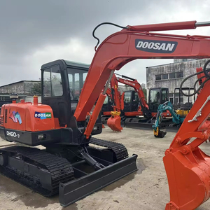 DOOSAN DH60 DX60 DH80 excavatrices de petite taille 6 tonnes 8 tonnes excavatrices excavatrices d'occasion sur chenilles à vendre - Product Image 1