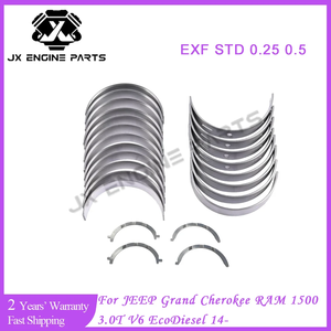 ชุดแหวนรองก้านสูบหลักเครื่องยนต์ EXF สำหรับ JEEP Grand Cherokee RAM 1500 WK WK2 3.0 Eco Diesel 3.0L 3.0T VM63D - Product Image 2