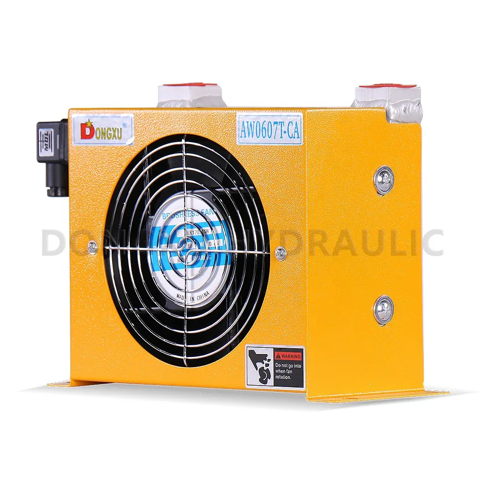 DONGXU pile machine affidabile piccolo motore di raffreddamento olio per gru sistema idraulico Ultra-bassa temperatura cascata refrigerazione