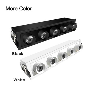 Lõm trần trắng <span class=keywords><strong>LED</strong></span> lưới tản nhiệt ánh sáng 16 Wát Dimmable tuyến tính Spotlight lên và xuống nhà <span class=keywords><strong>LED</strong></span> lưới tản nhiệt đèn - Product Image 4