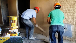 Công nghệ tiên tiến tự động vôi phun máy 5.5KW động cơ 380V điện 30m dọc 60m ngang Giao hàng gói bằng gỗ - Product Image 4