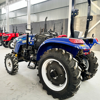 Tracteur agricole 4x4 60 CV avec moteur diesel et chargeur frontal