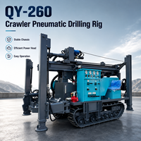 Foreuse de carottage de roche Feiyang, moteur diesel-pneumatique, portable et mobile, pour la construction de puits d'eau, 76 kW