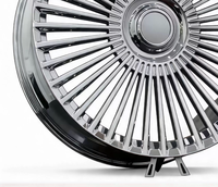 Jantes en alliage d'aluminium forgé monobloc 5x114.3 personnalisées de 16-17 pouces, concaves profondes, neuves pour GR pour Z34/Z35