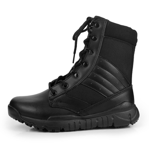 Bottes <span class=keywords><strong>de</strong></span> combat <span class=keywords><strong>de</strong></span> <span class=keywords><strong>chasse</strong></span> TSB75 Wing Eagle Series, couleur noire ou sable désertique, avec trous respirants, légères - Product Image 1