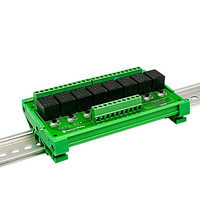 SANWO Relais 8-canal Hongfa Relais Module 10A PLC Amplificateur 3V / 5V / 6V / 9V / 12V / 24VDC Tk73-824 Signal D'entrée: NPN / PNP DC