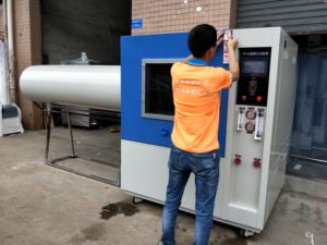 Équipement de test de pluie de jet de pluie de douche d'eau automatique d'IP GRADE IPX5 IPX6 - Product Image 2