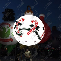 Ballon à hélium géant Zhenmei avec décoration de jeu Light World Parade Flotteurs Publicité Gonflables