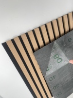 Panneau Acoustique MDF – Prix de Gros Direct Usine – Résistant aux Rayures – Auto-Adhésif pour la Rénovation Murale E-commerce