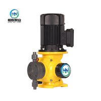 Pompe à membrane mécanique à haute efficacité pour le dosage de transfert de liquide d'égout fabriqué en PP/PVDF/PVC/SS304/SS316/SS316L