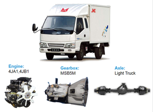 Trục Sau LWH Chính Hãng Cho Xe Tải Nhẹ ISUZU NKR NPR 24000000A2 7:43 600P - Product Image 4